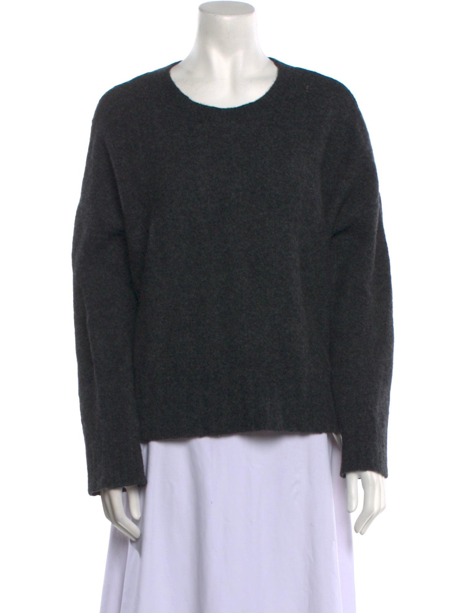 6397 Merino Wool Scoop Neck Sweater