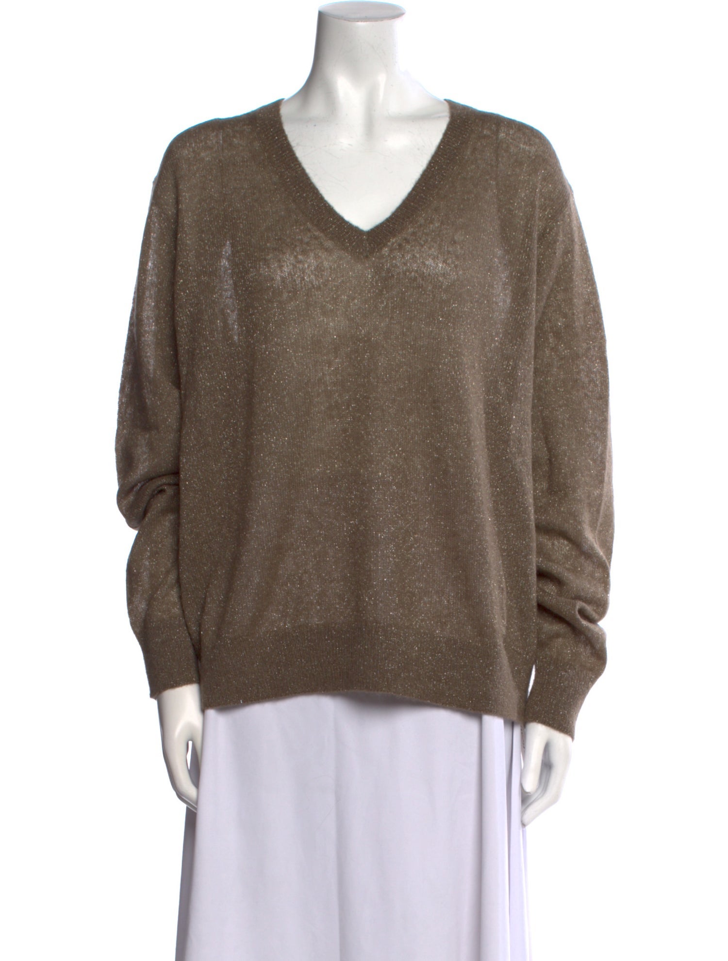 6397 Alpaca V-Neck Sweater w/ Tags