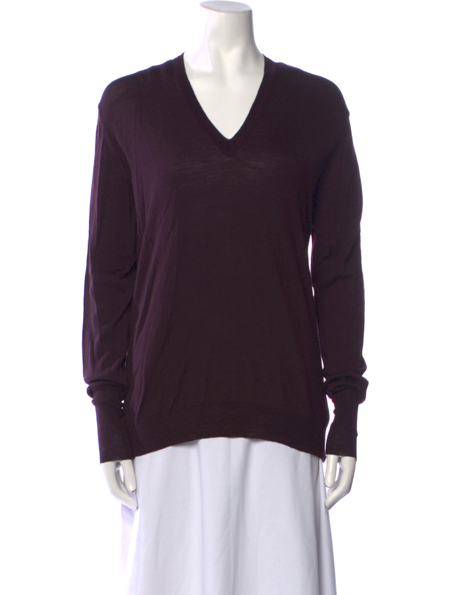 6397 Merino Wool V-Neck Sweater