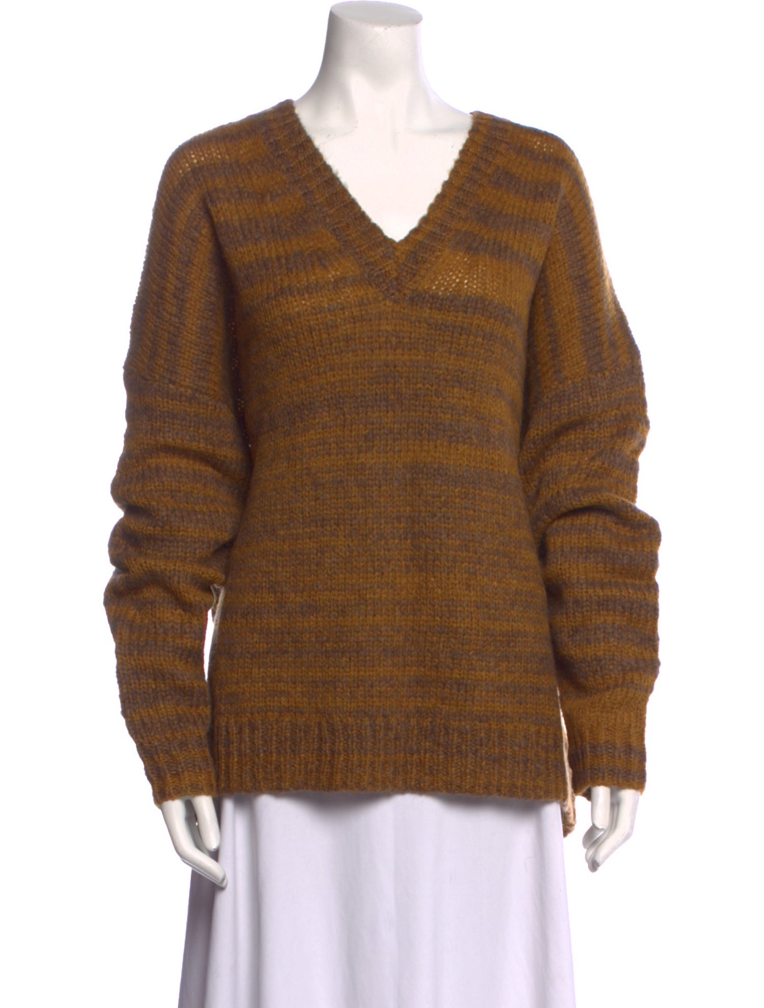 6397 Alpaca Striped Sweater w/ Tags
