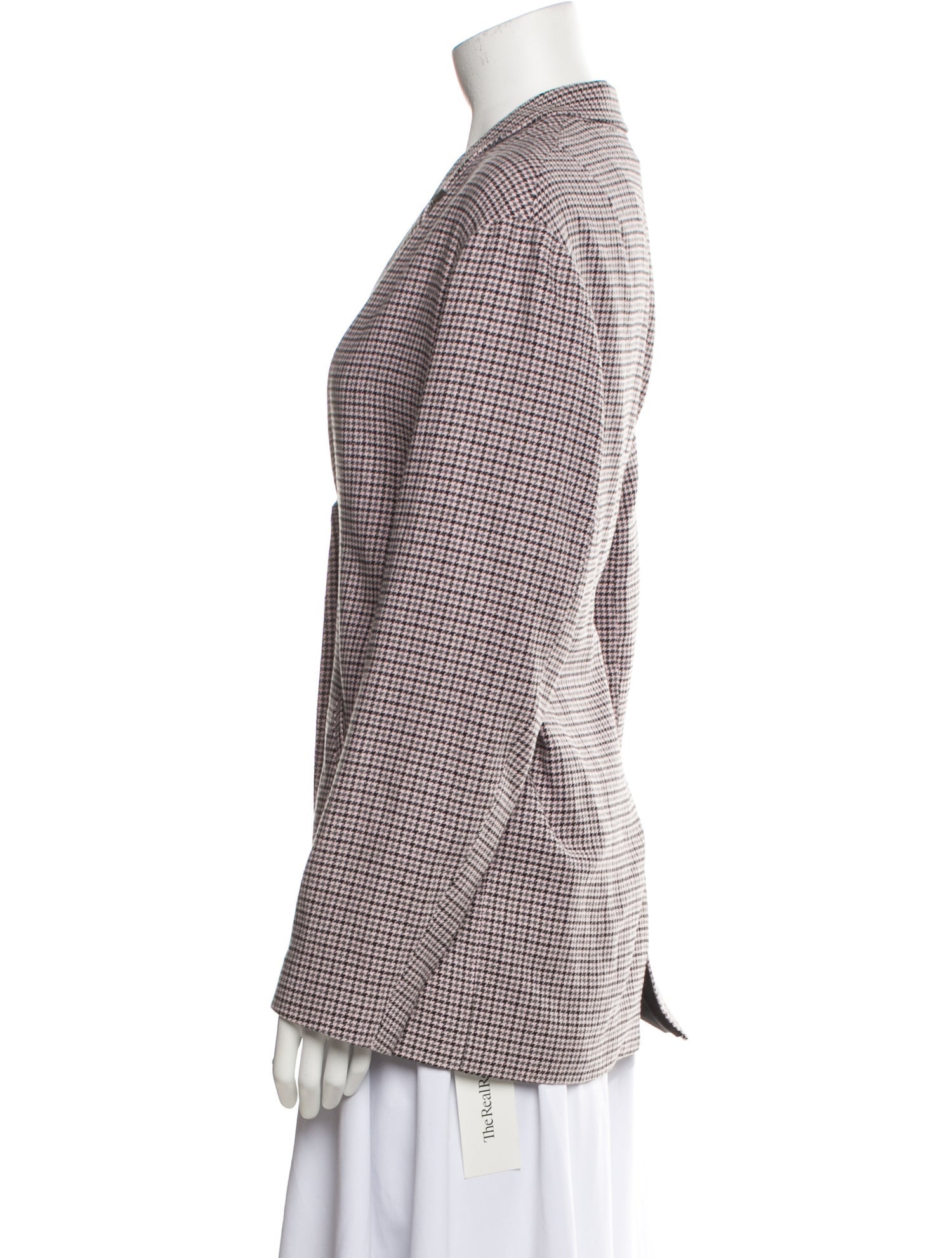 6397 Houndstooth Print Blazer