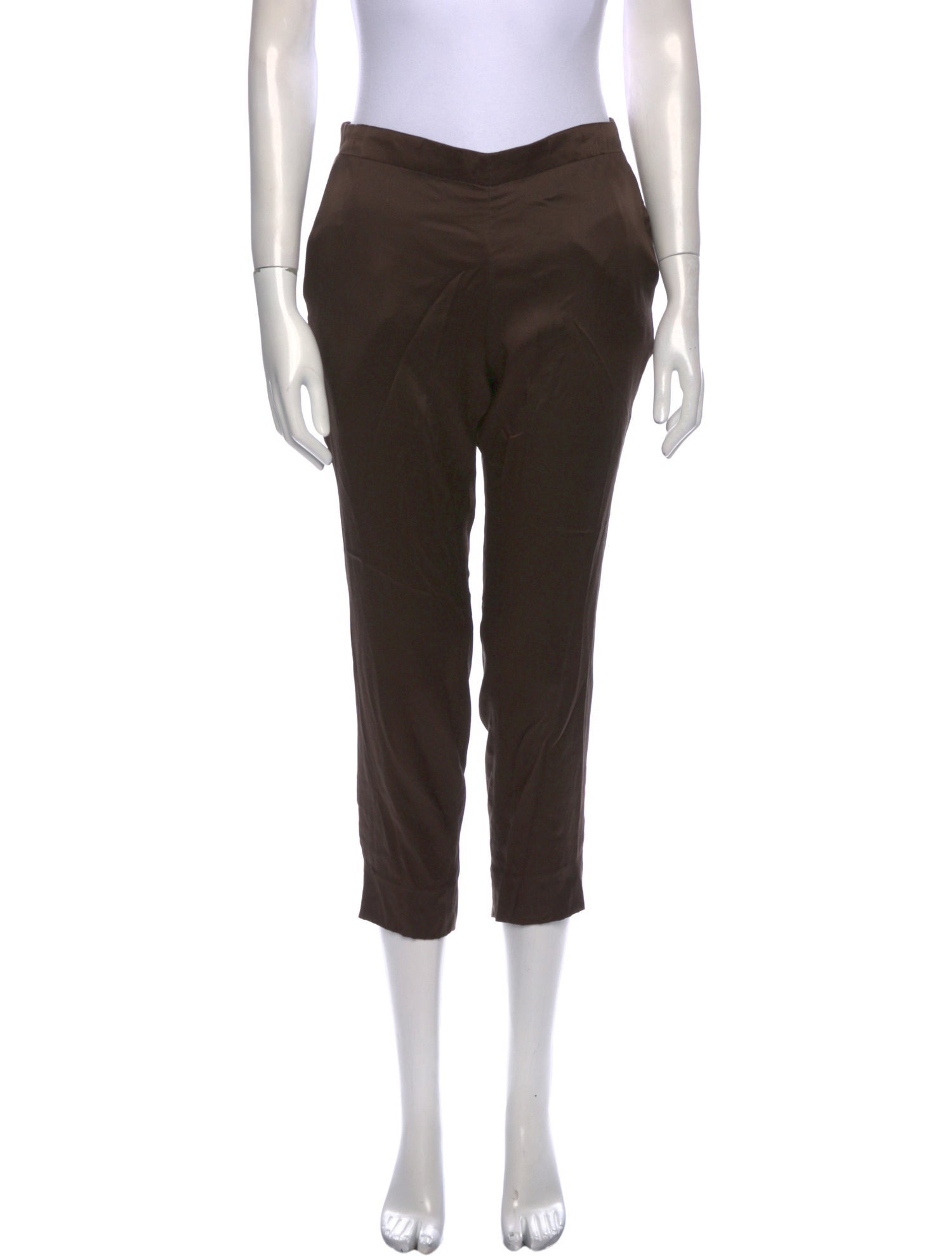 6397 Silk Straight Leg Pants