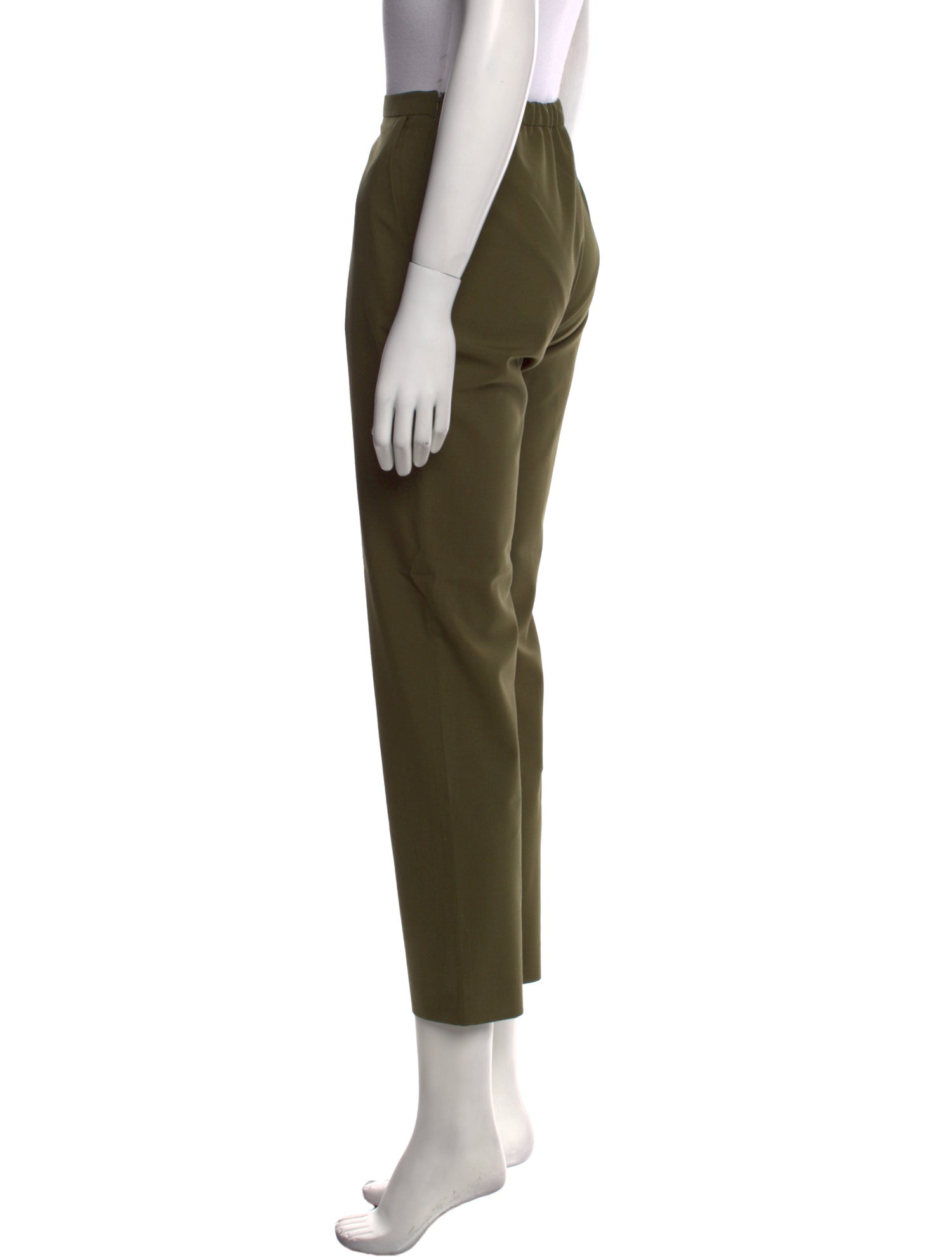 6397 Virgin Wool Straight Leg Pants