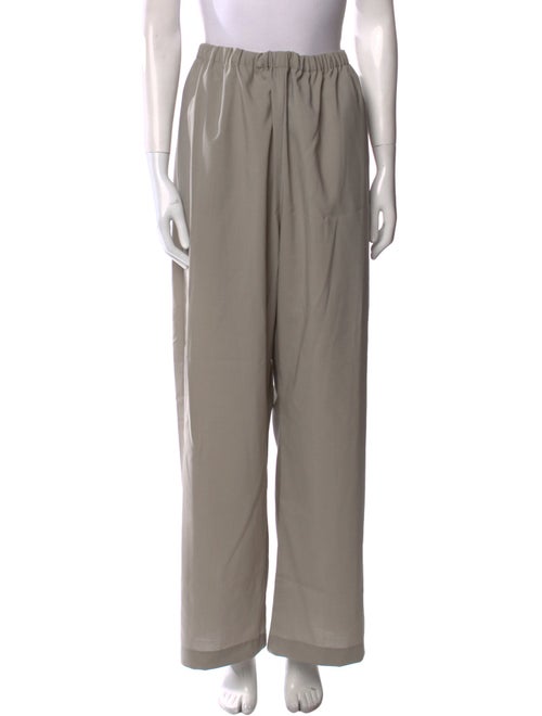 6397 Wool Wide Leg Pants