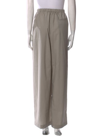 6397 Wool Wide Leg Pants