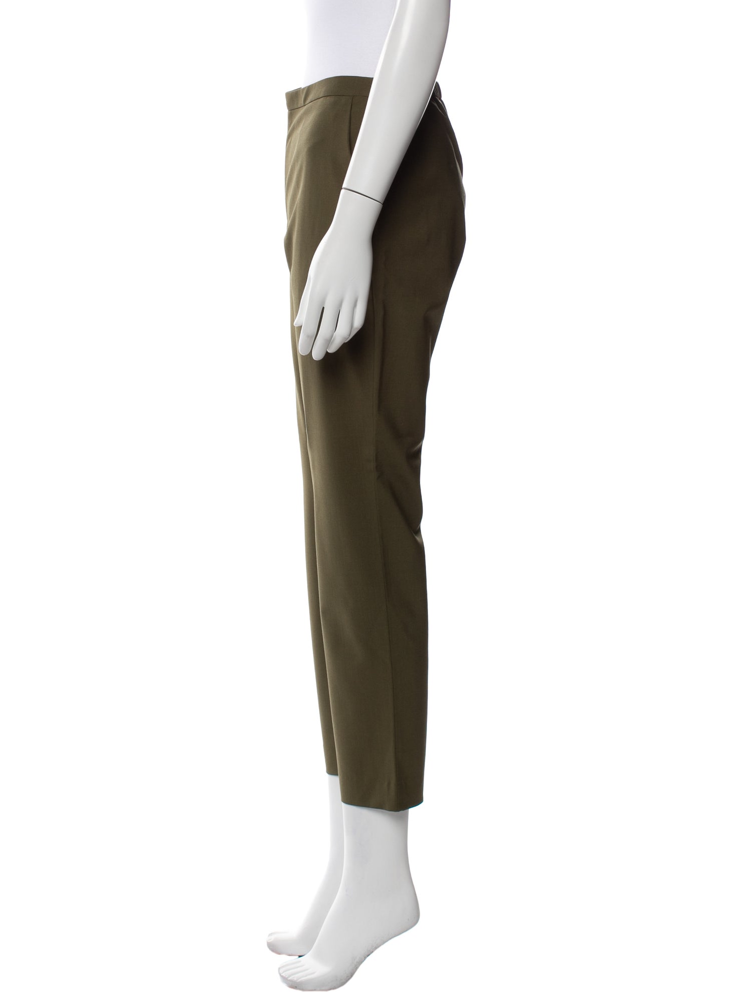 6397 Virgin Wool Straight Leg Pants