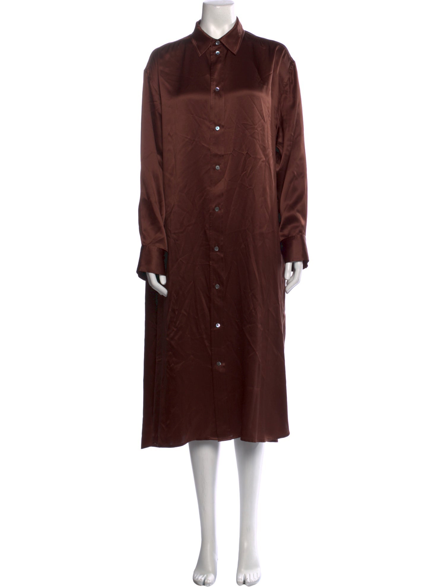 6397 Silk Midi Length Dress