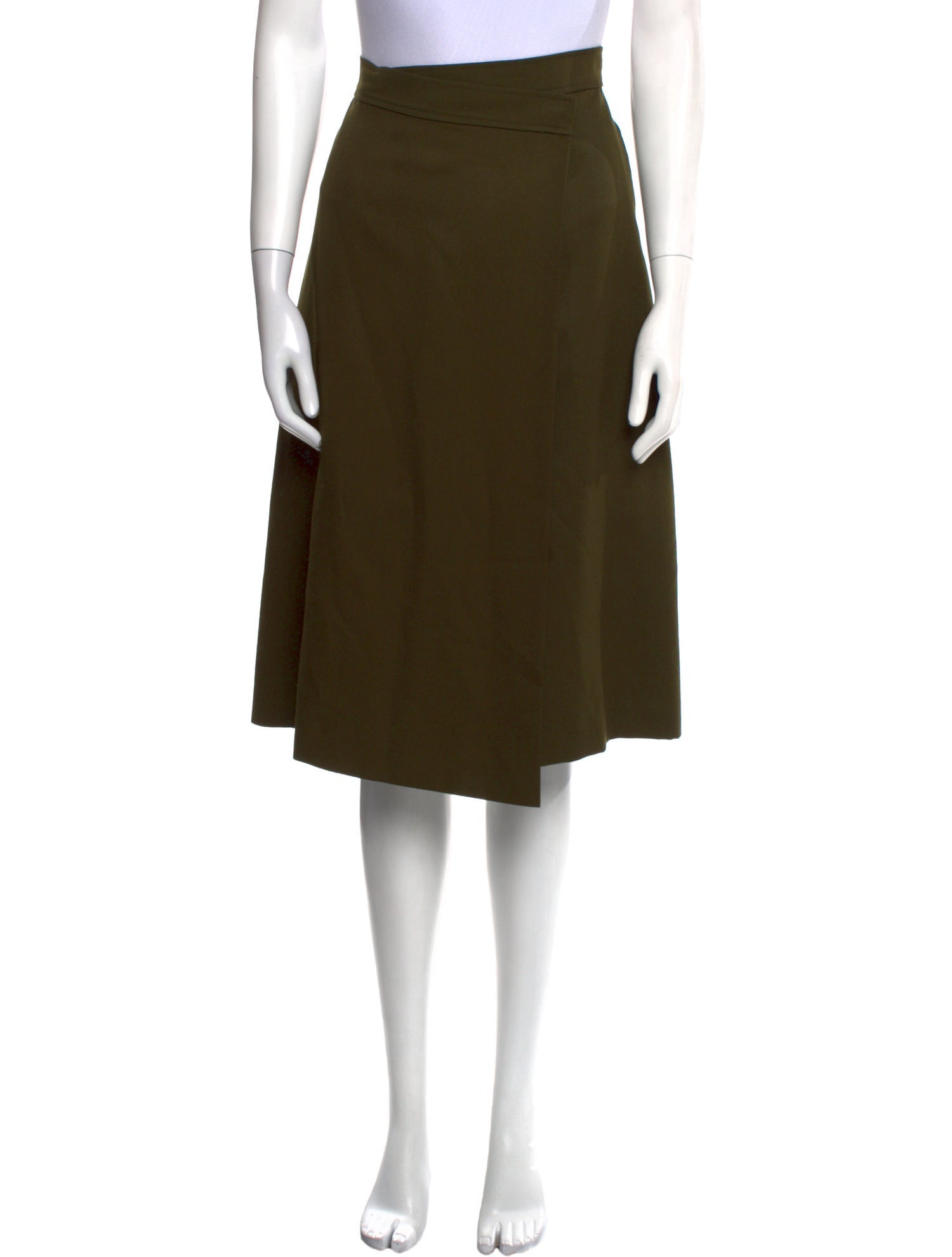 6397 Wool Knee-Length Skirt