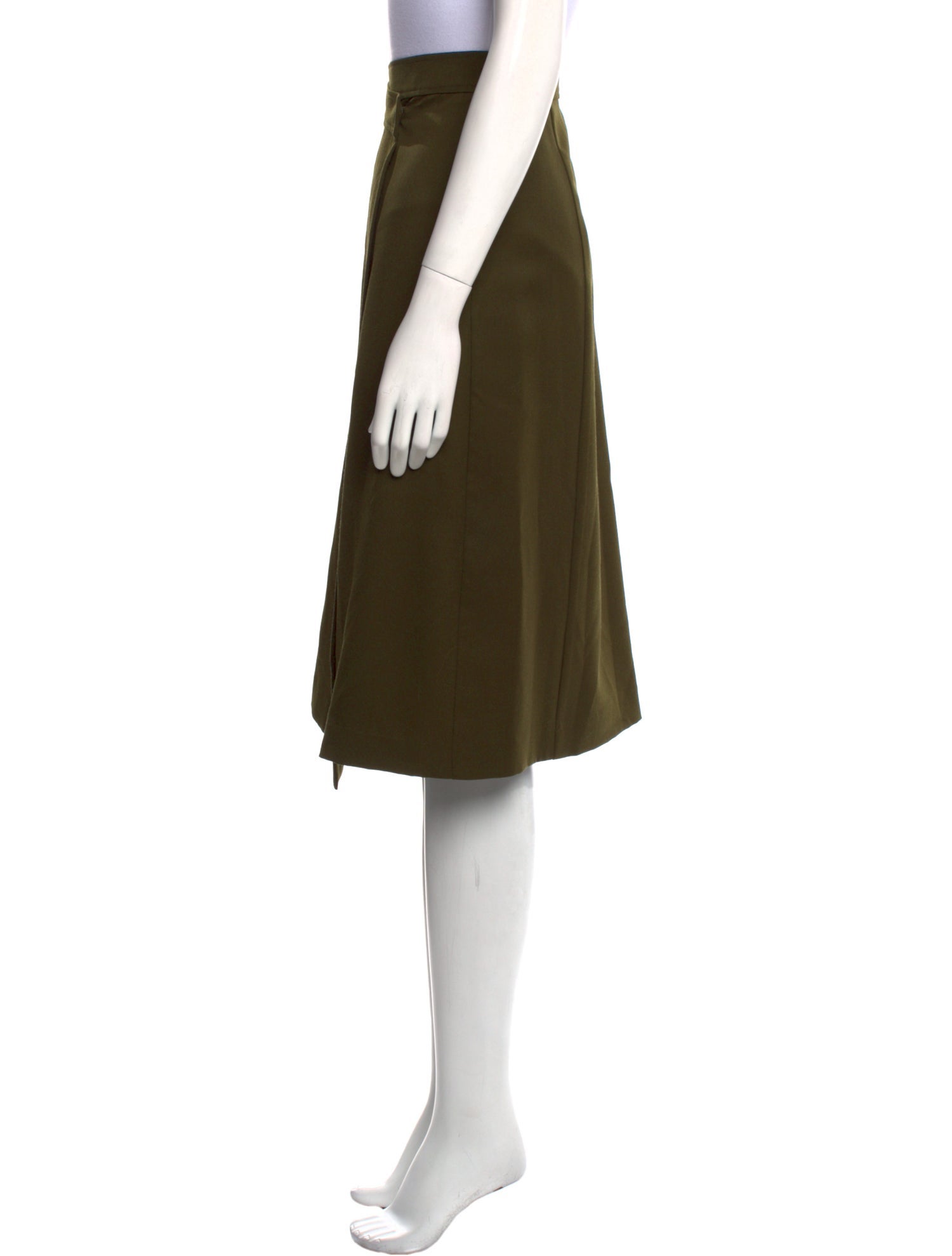 6397 Wool Knee-Length Skirt