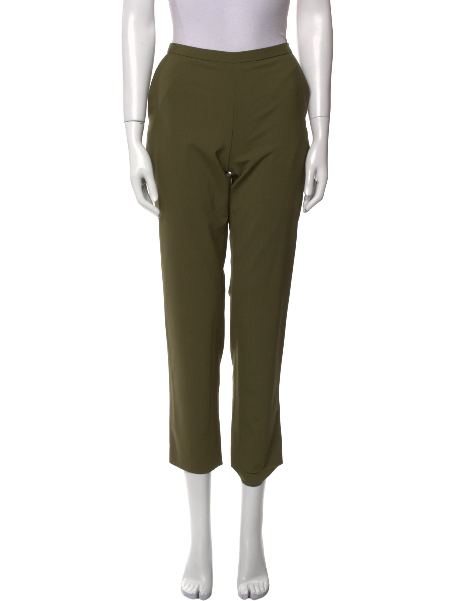 6397 Virgin Wool Straight Leg Pants