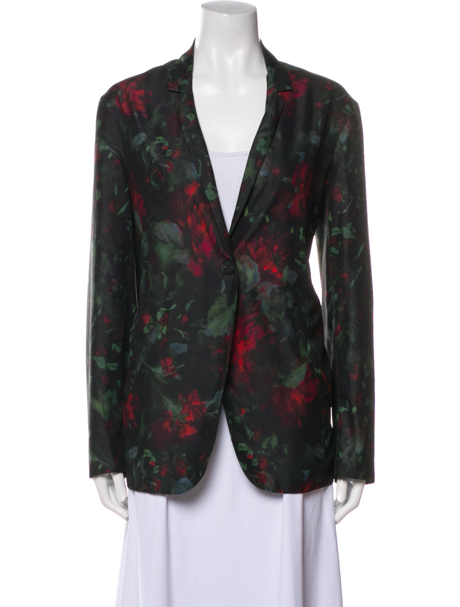 6397 Floral Print Blazer