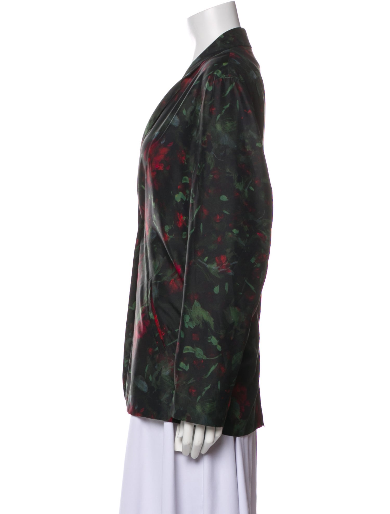 6397 Floral Print Blazer