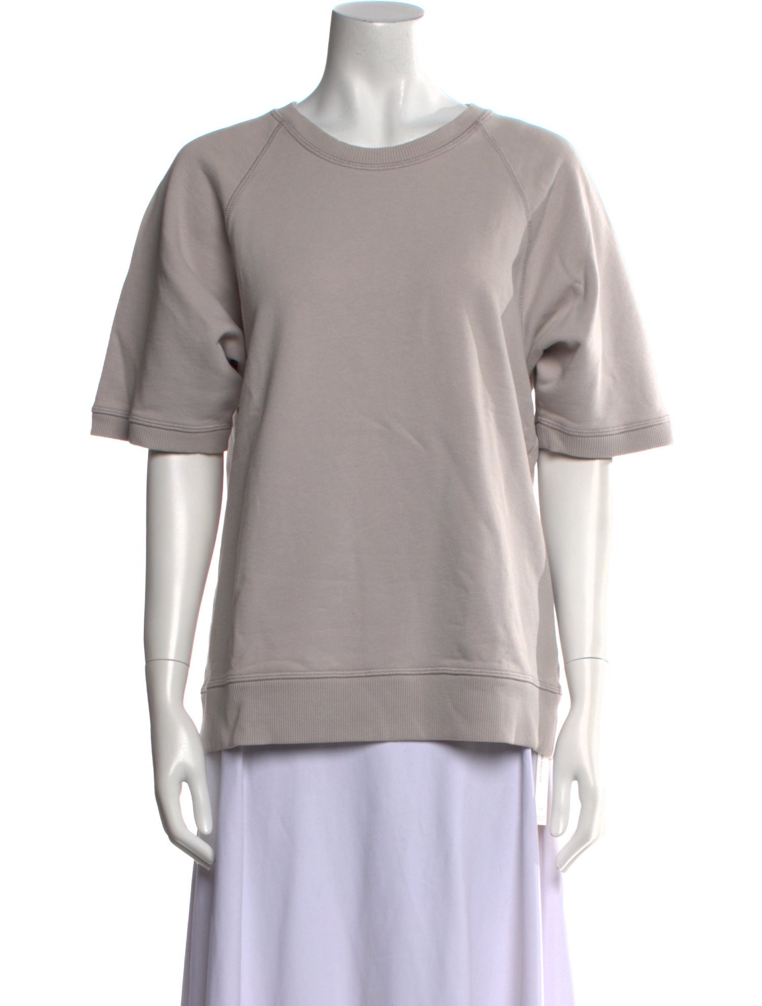 6397 Crew Neck Short Sleeve Sweatshirt