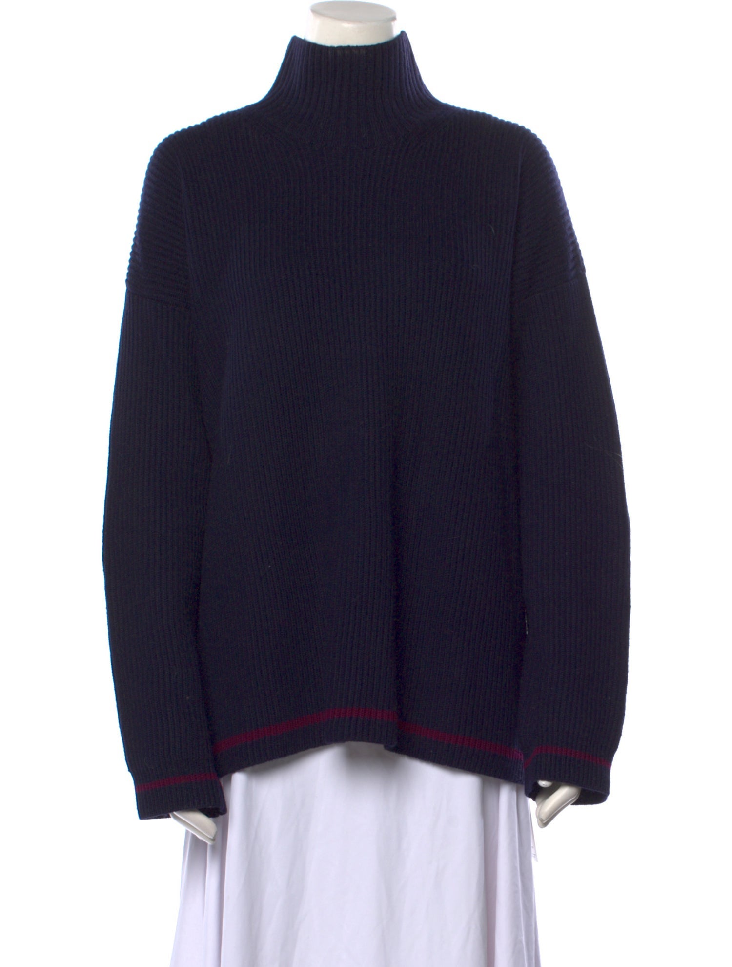 6397 Merino Wool Mock Neck Sweater
