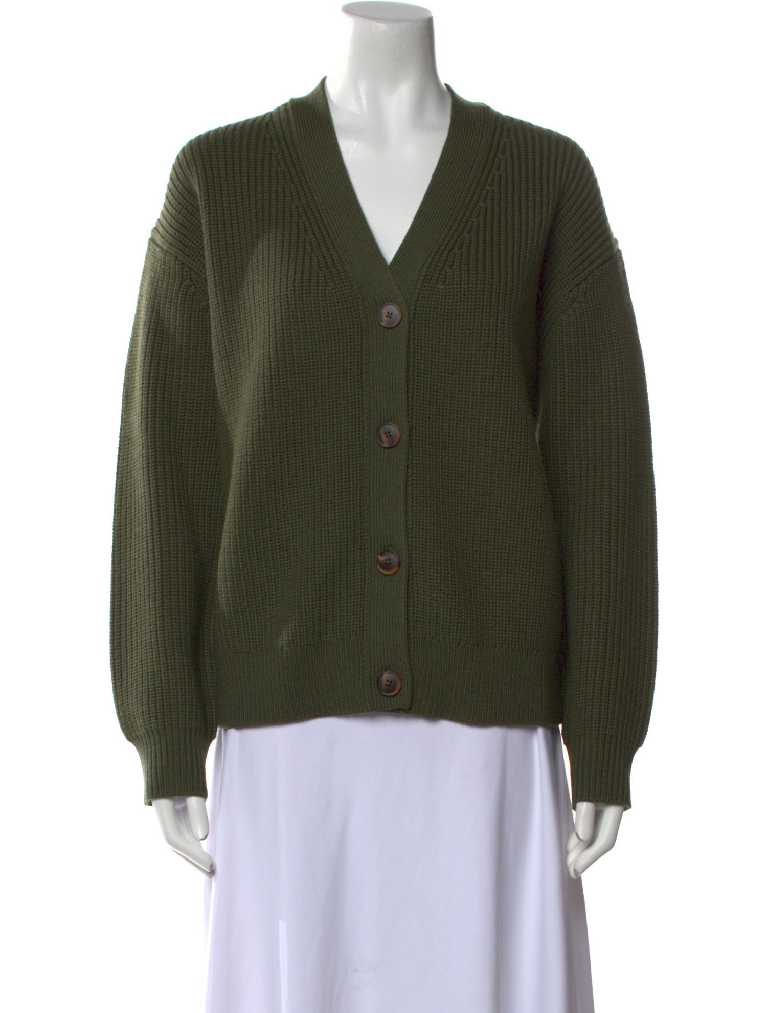 6397 Merino Wool V-Neck Sweater