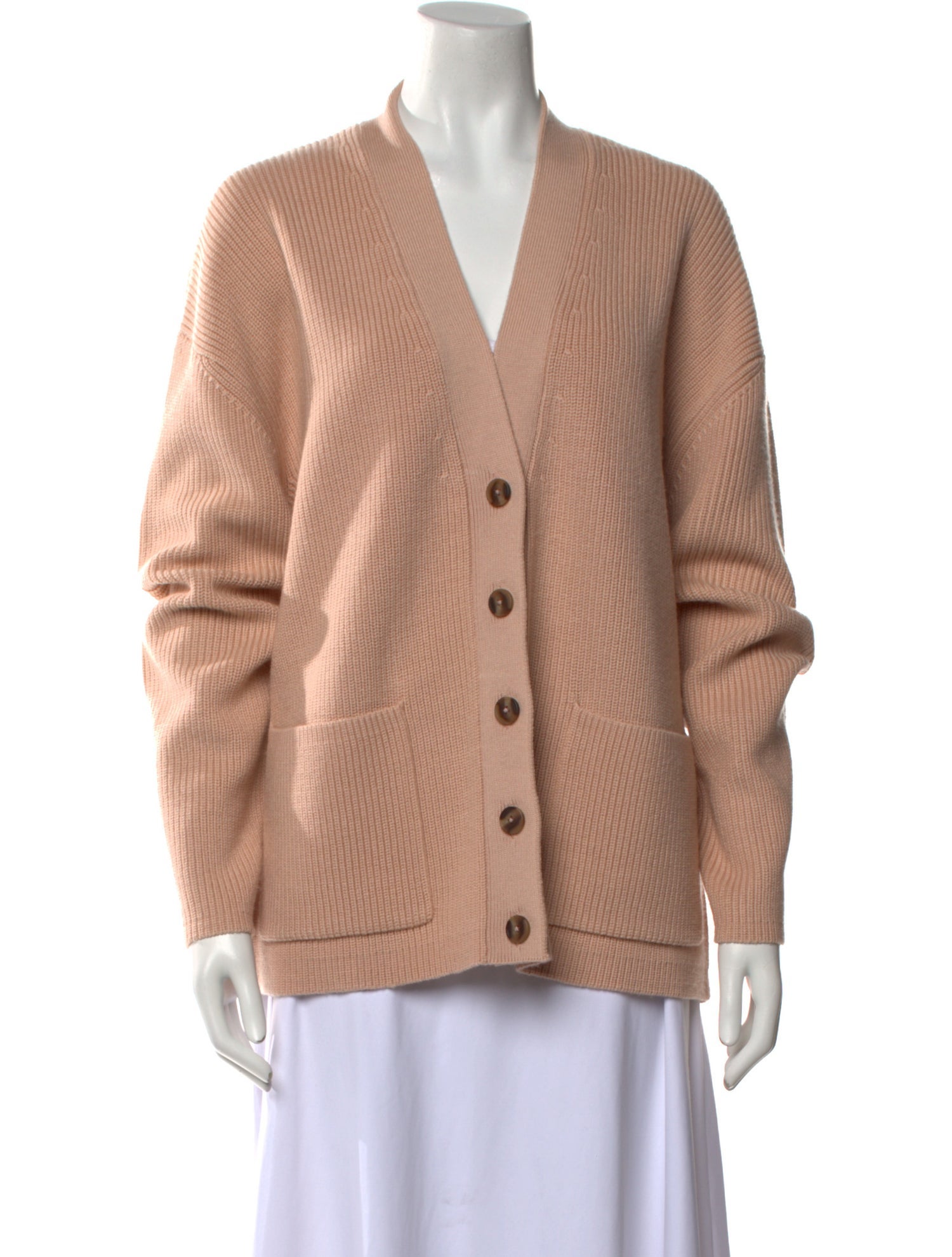 6397 Merino Wool V-Neck Sweater