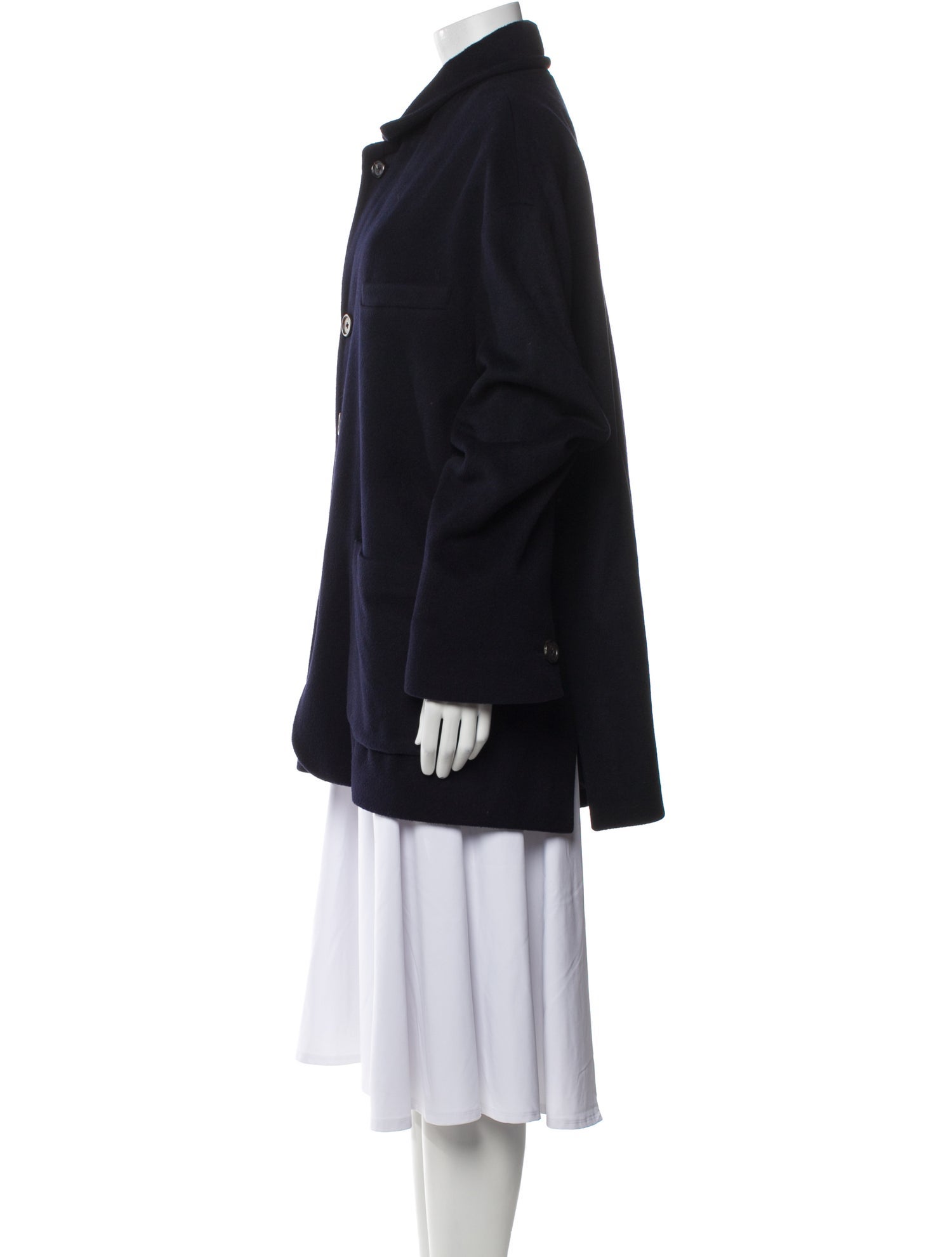 6397 Wool Faux Fur Coat