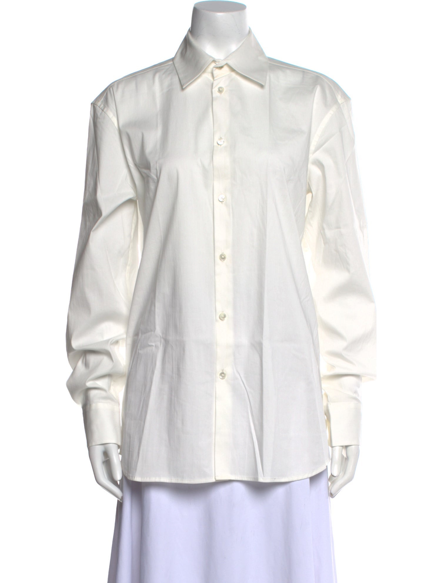 6397 Long Sleeve Button-Up Top w/ Tags