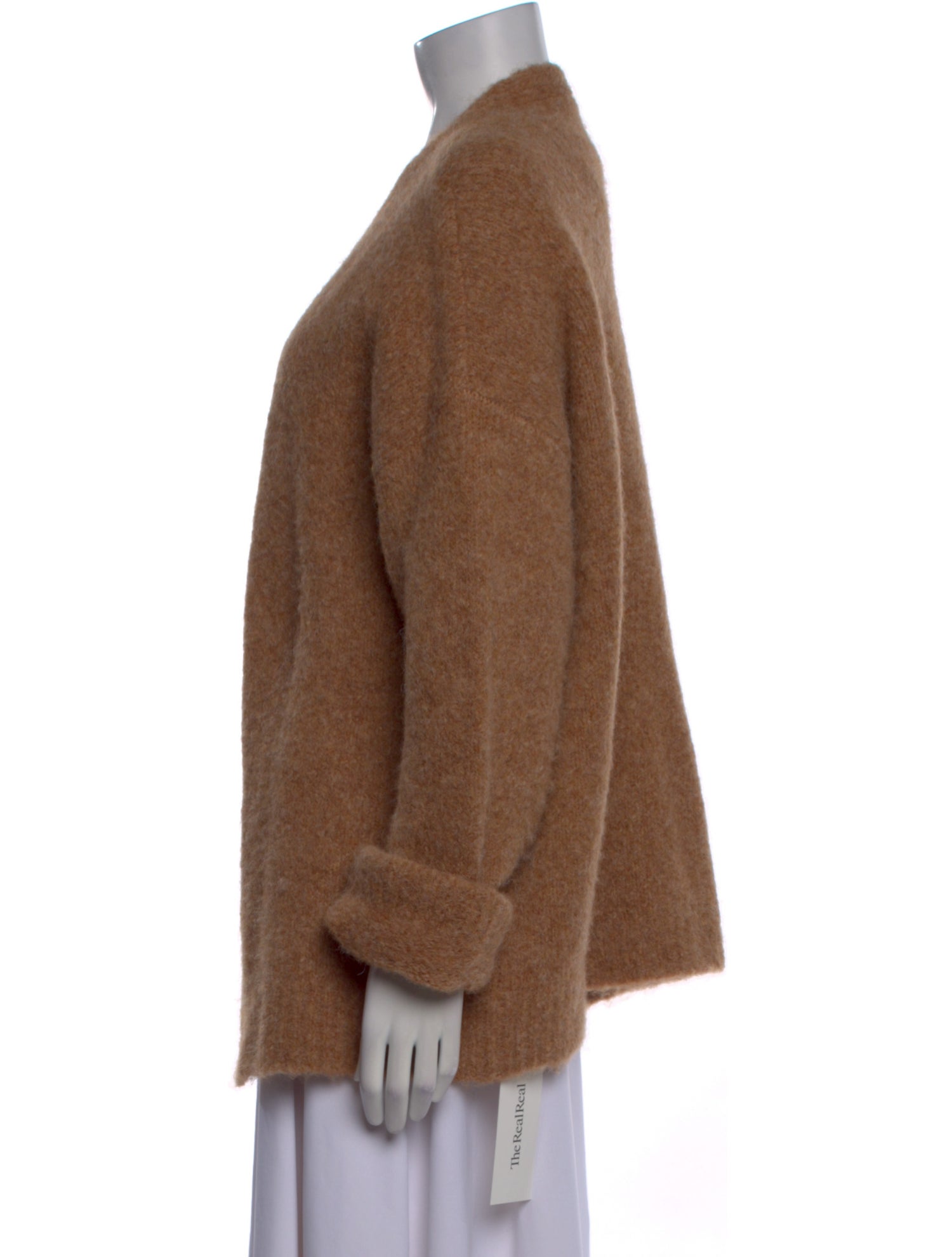 6397 Alpaca Open Front Sweater