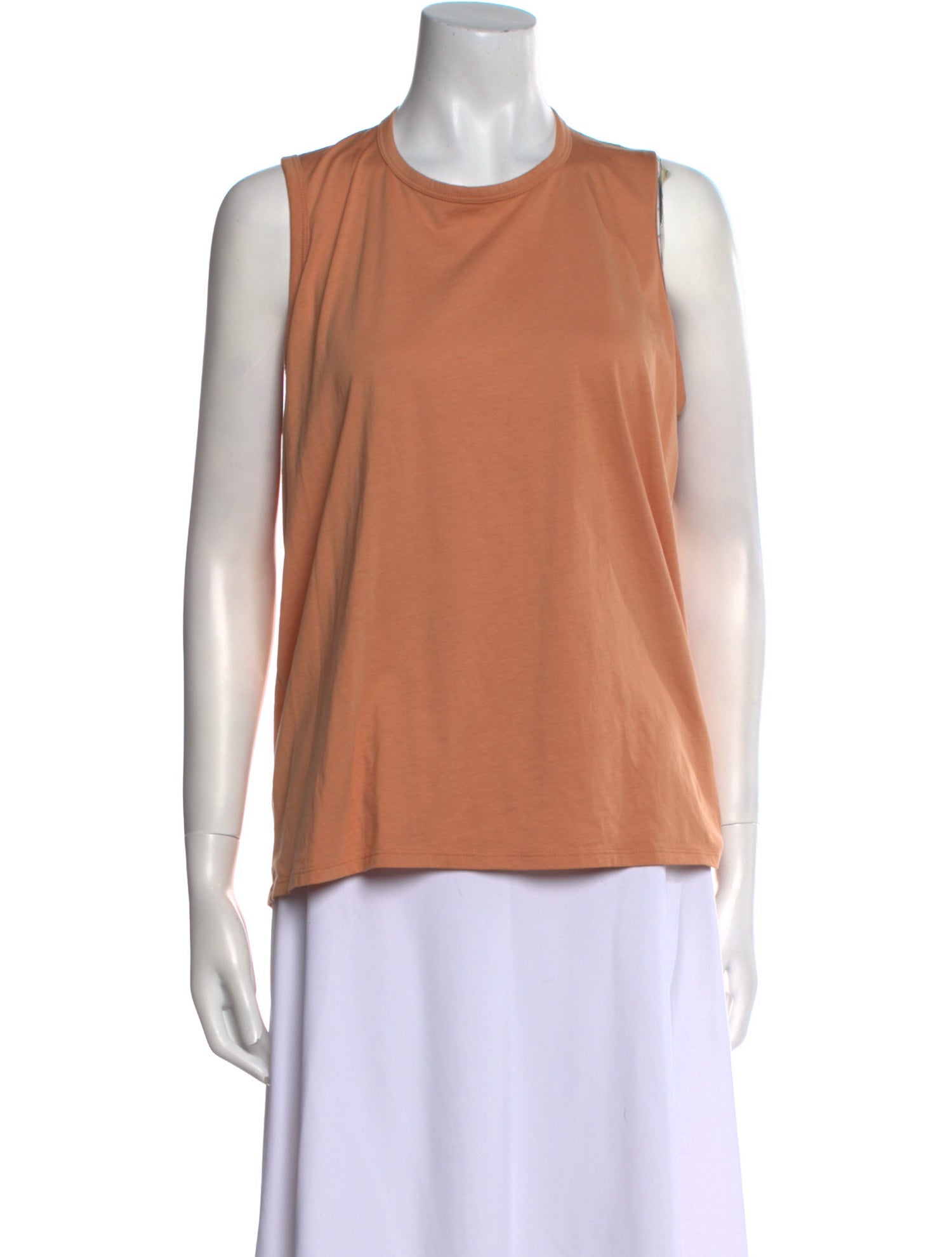 6397 Crew Neck Sleeveless Top