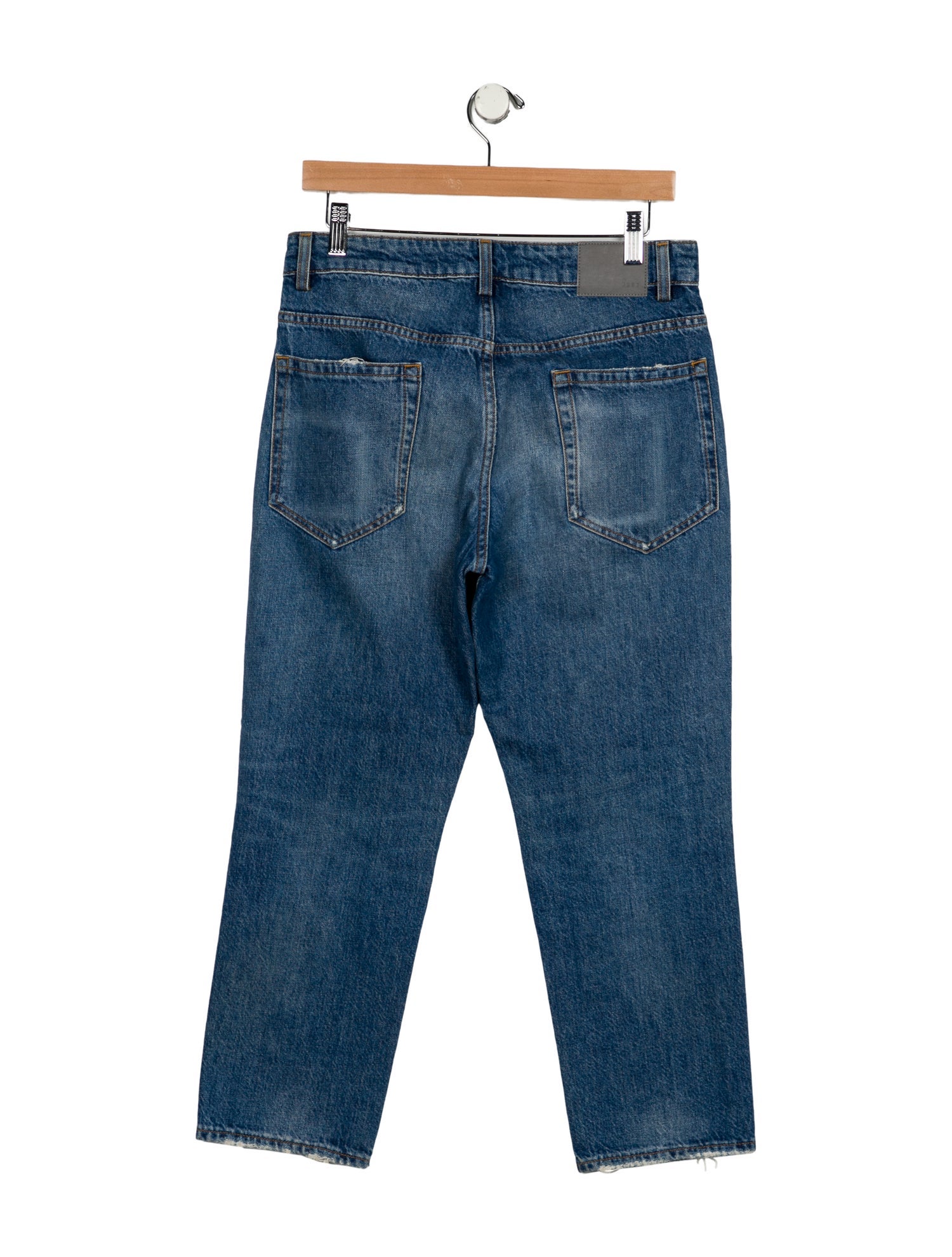 6397 High-Rise Straight Leg Jeans