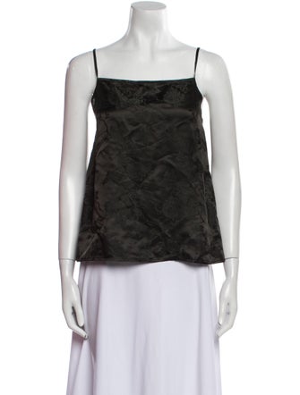 6397 Silk Patterned Top