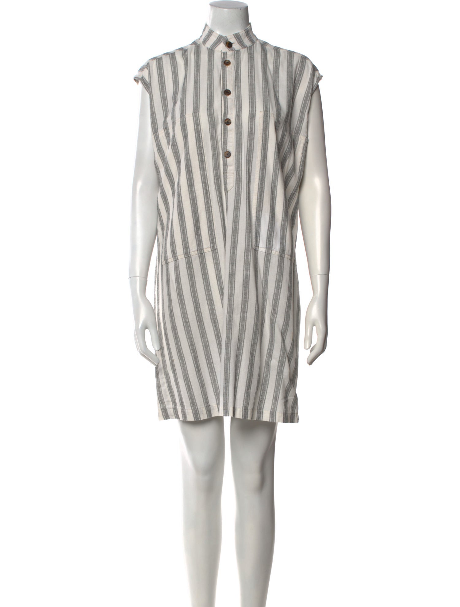 6397 Striped Mini Dress