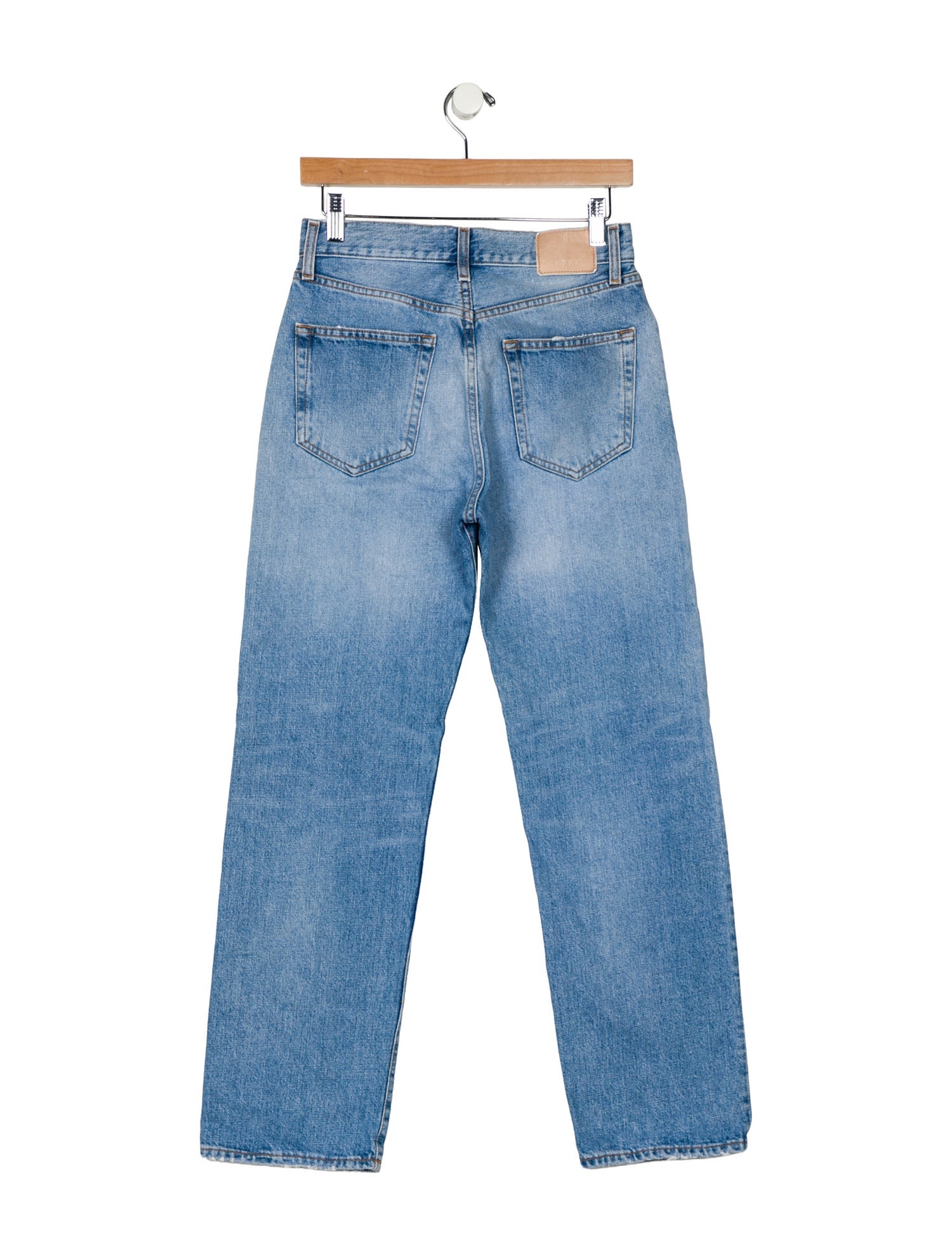6397 Mid-Rise Straight Leg Jeans