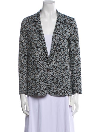 6397 Floral Print Blazer