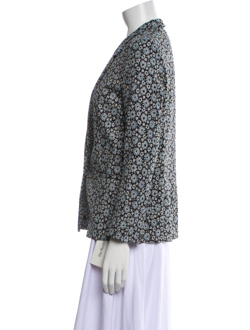 6397 Floral Print Blazer