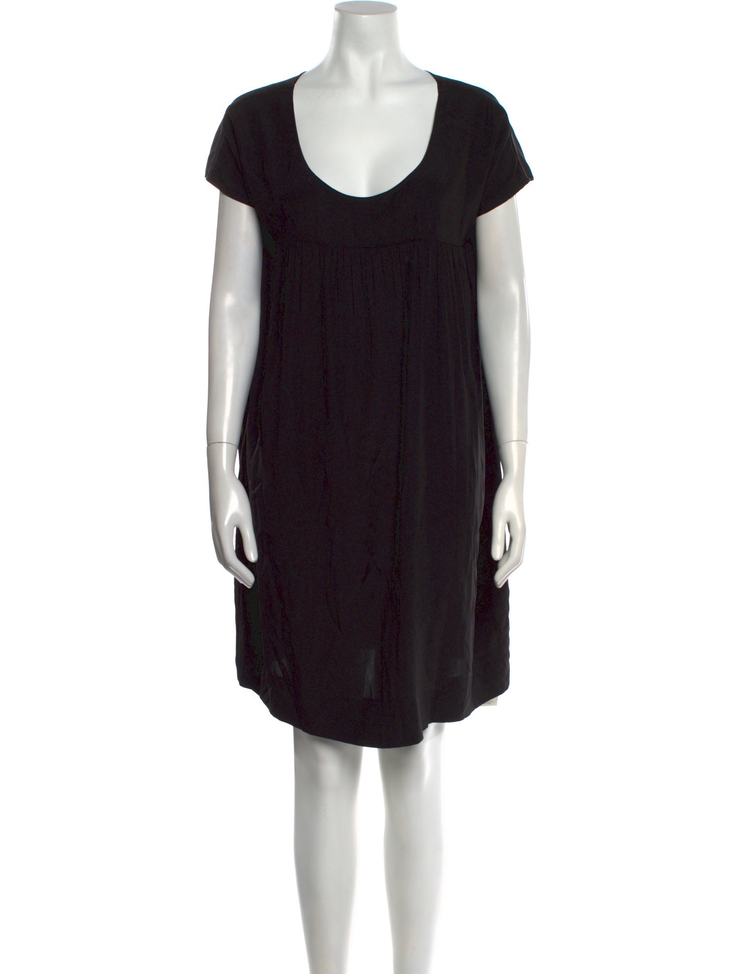 6397 Silk Knee-Length Dress