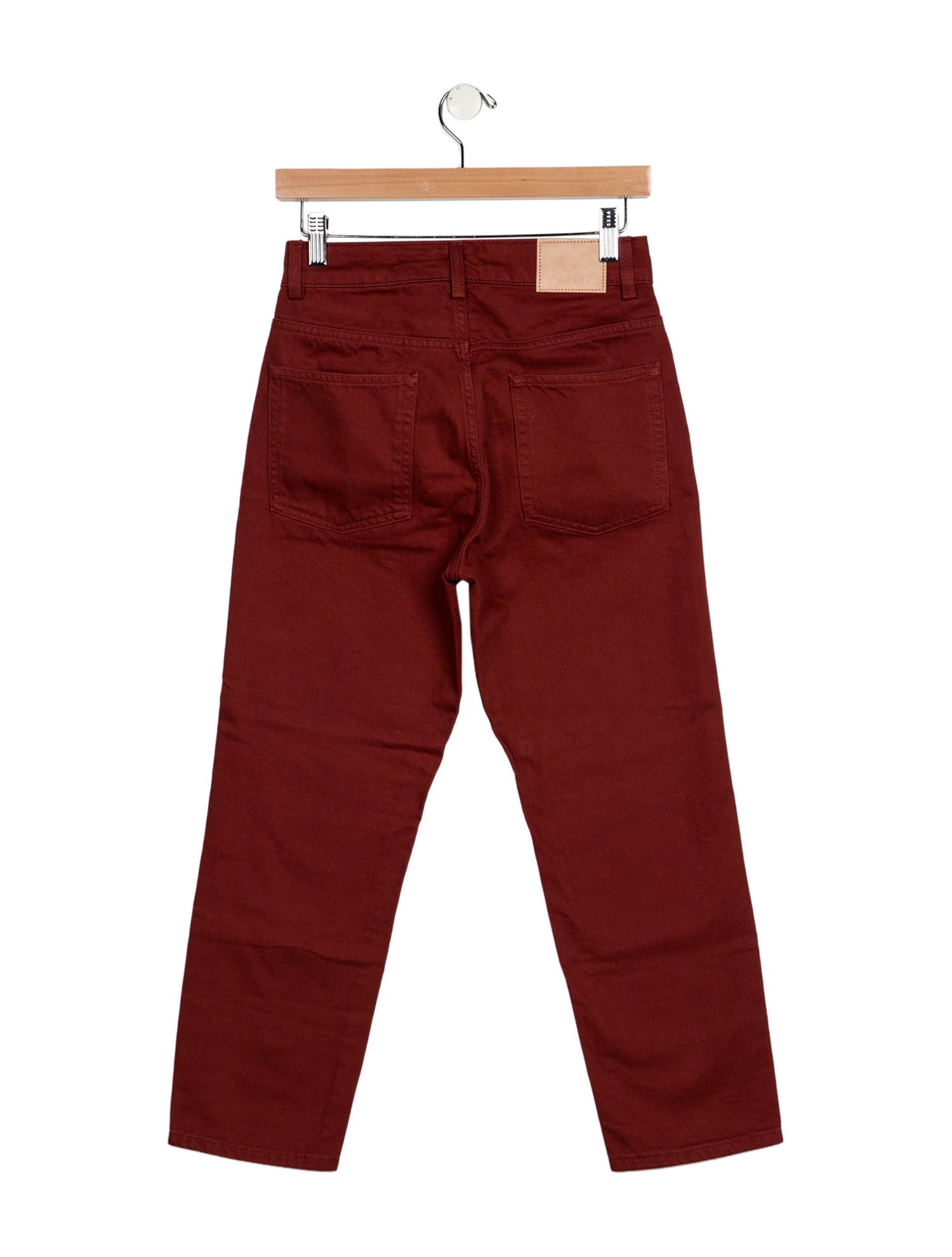 6397 High-Rise Straight Leg Jeans