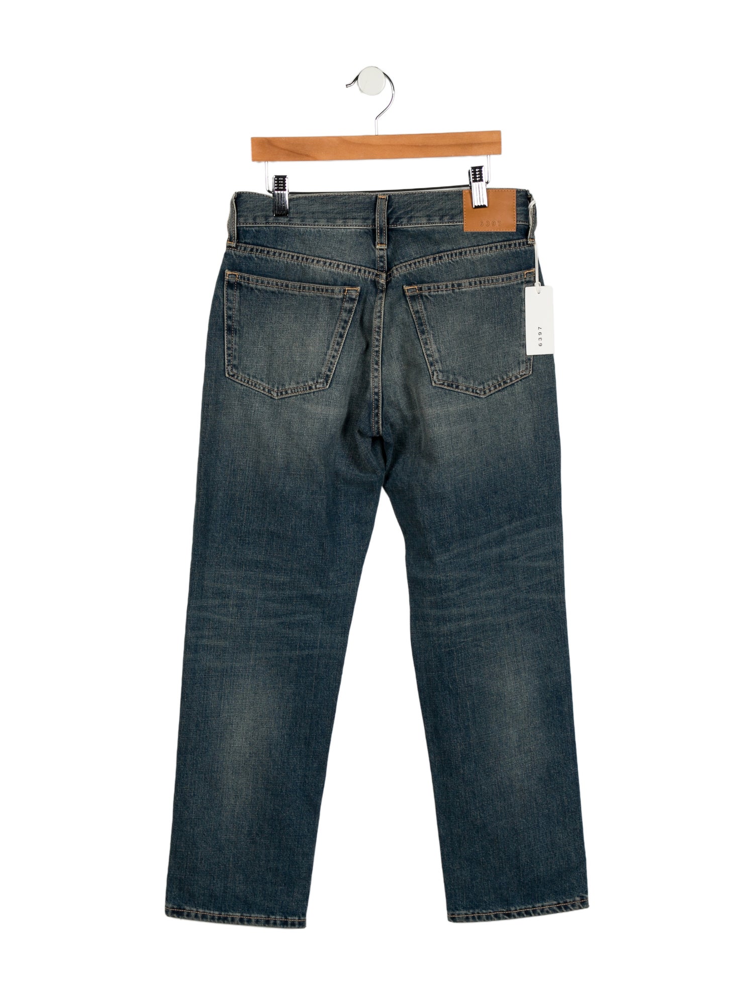 6397 Mid-Rise Straight Leg Jeans w/ Tags