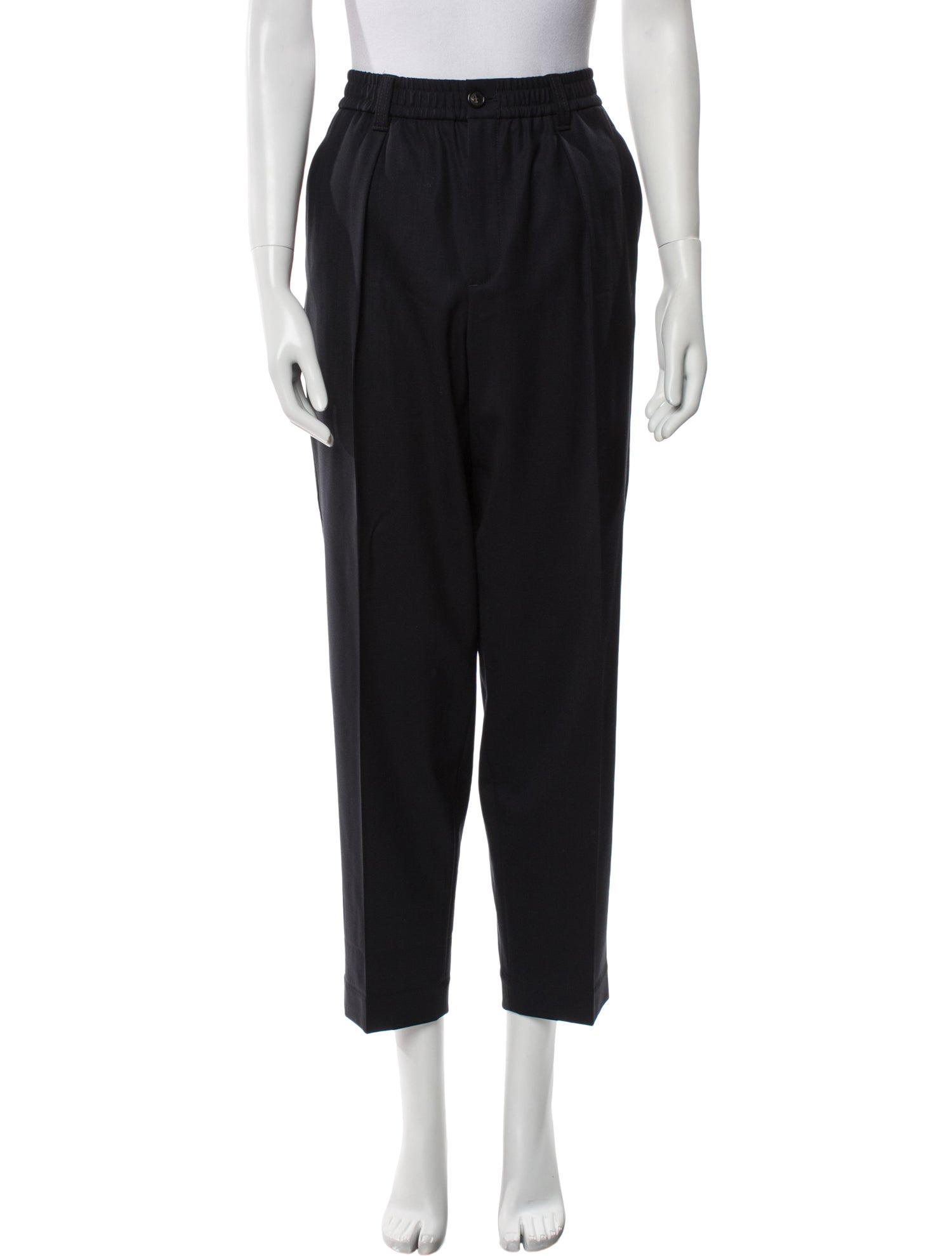 6397 Virgin Wool Straight Leg Pants