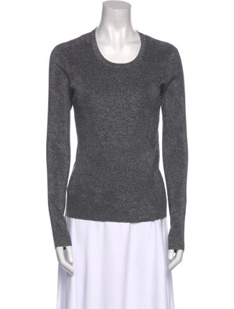 6397 Scoop Neck Long Sleeve Top