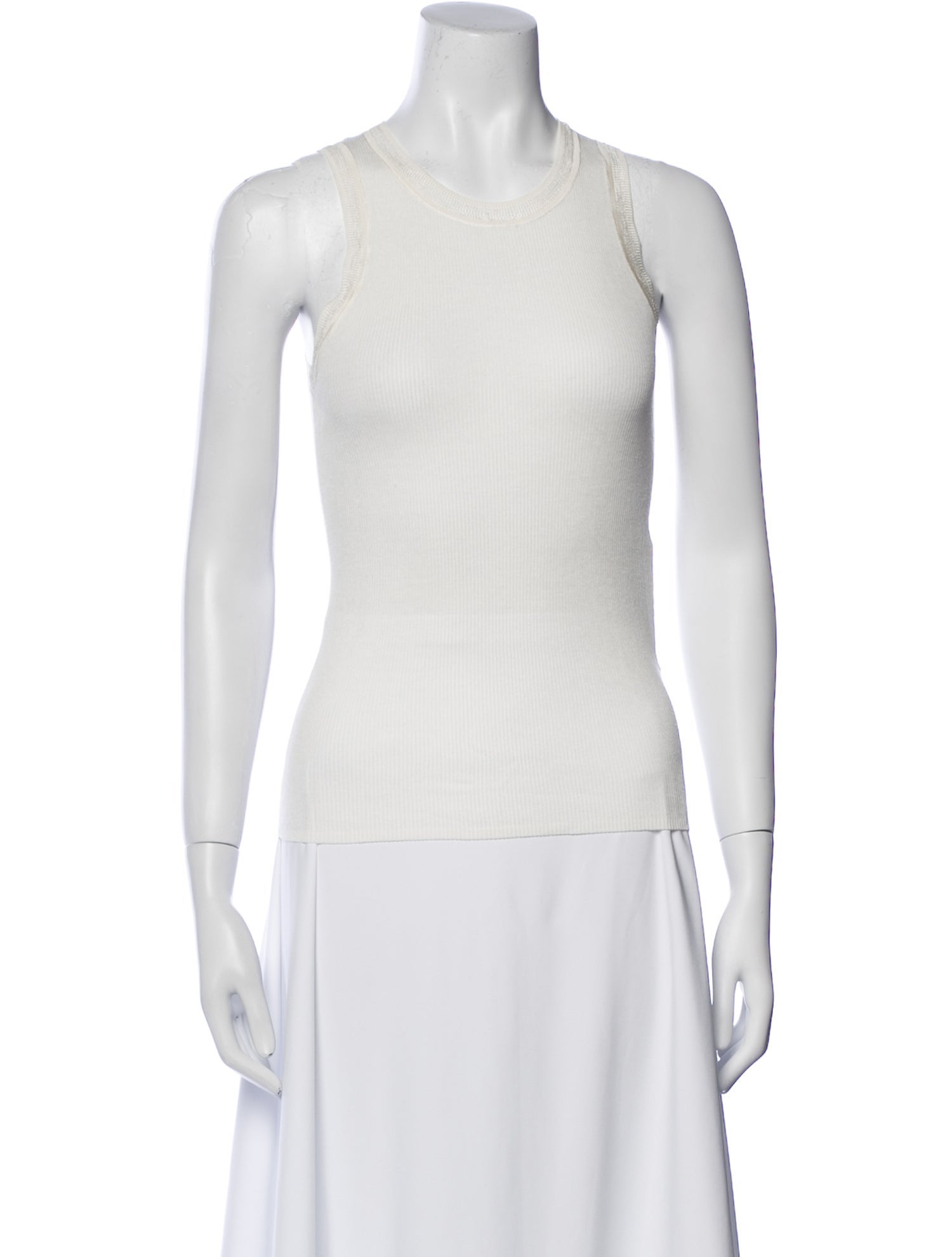 6397 Crew Neck Sleeveless Top w/ Tags