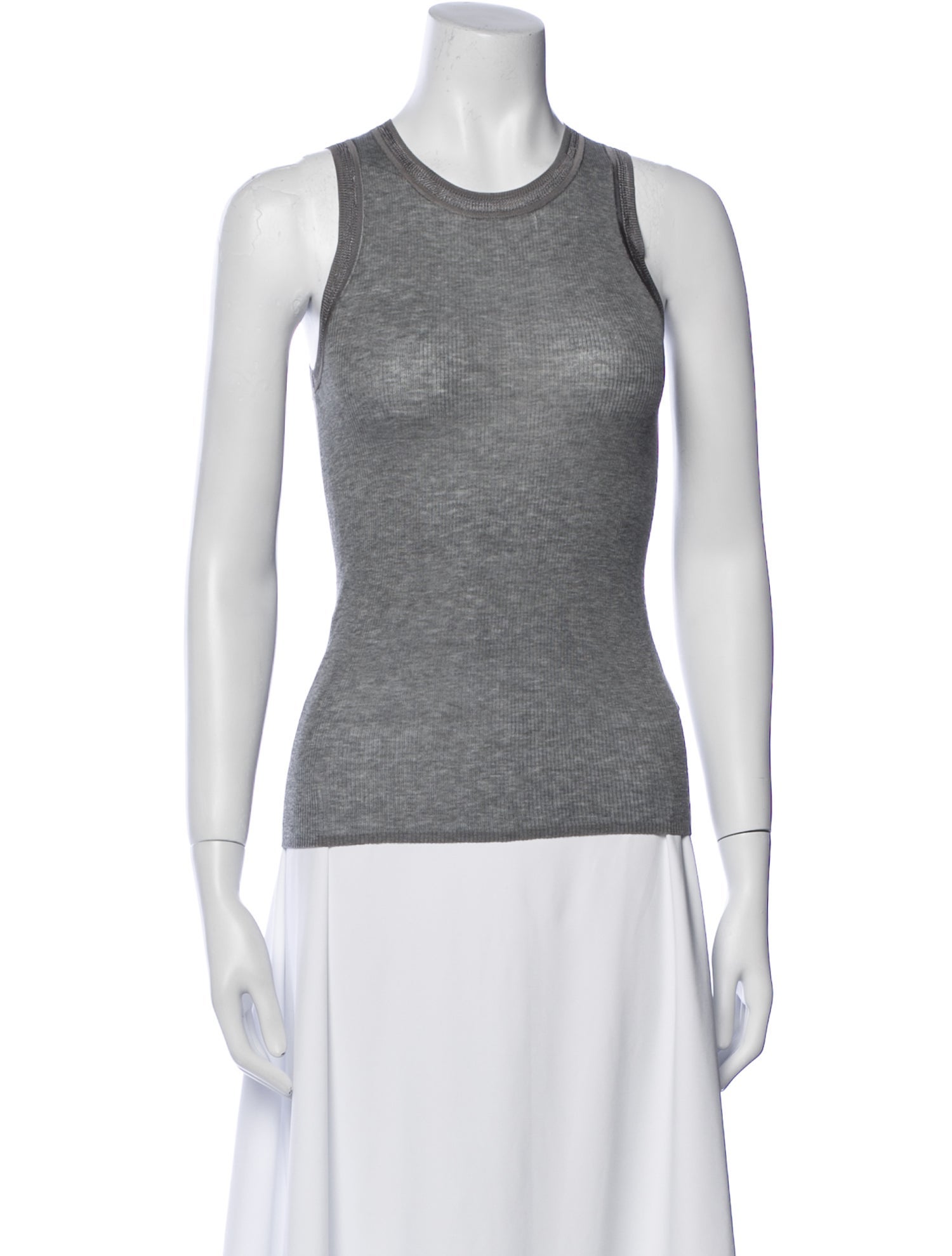 6397 Crew Neck Sleeveless Top w/ Tags