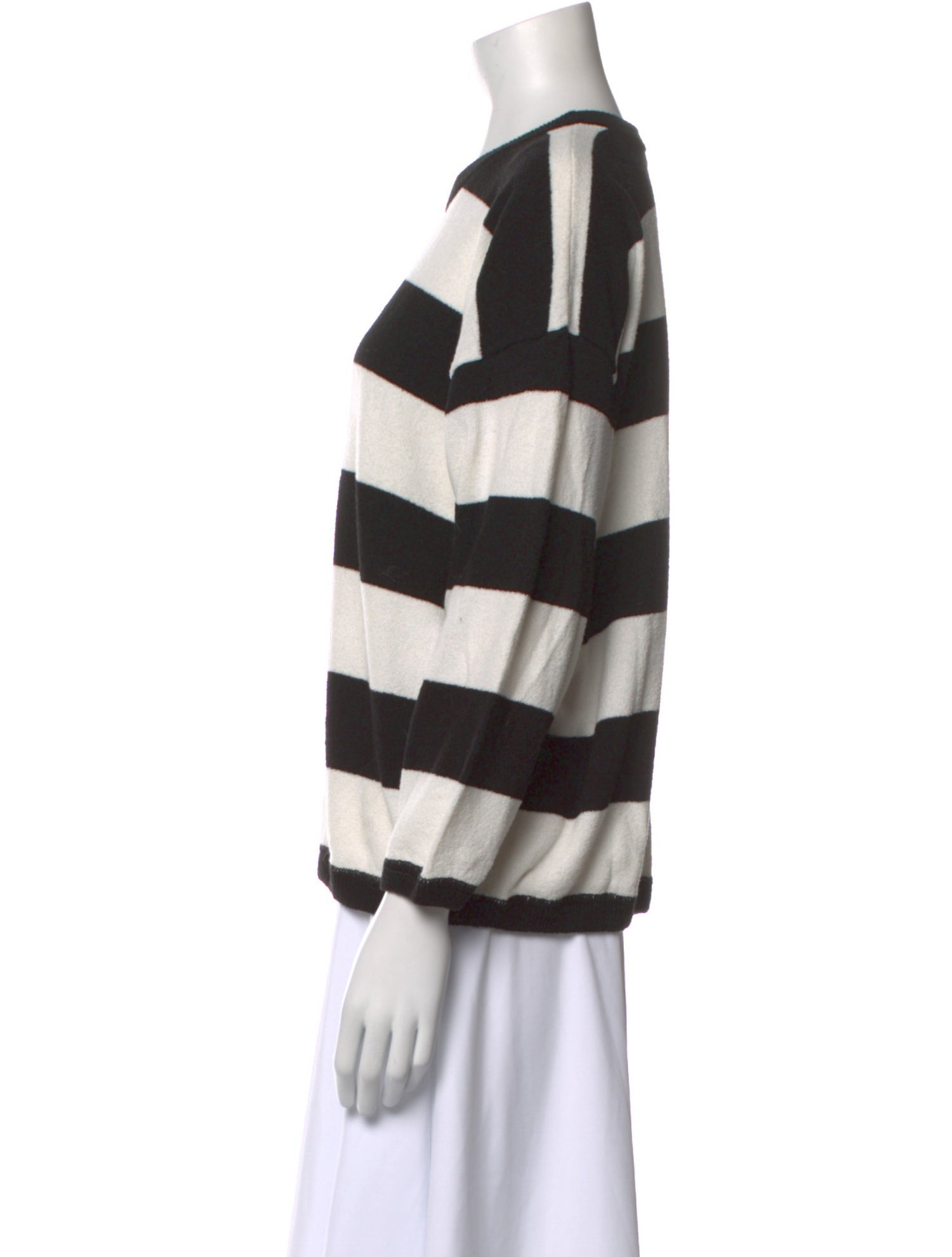 6397 Striped Crew Neck Sweater