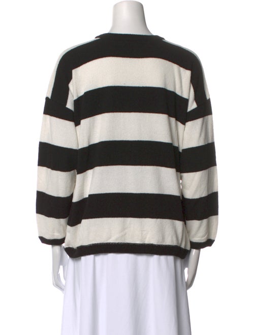 6397 Striped Crew Neck Sweater