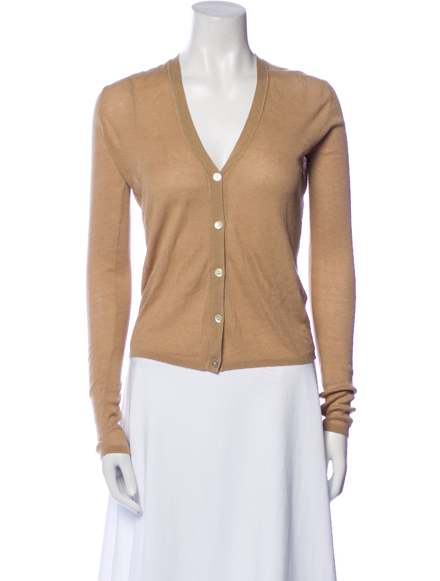 6397 V-Neck Long Sleeve Top