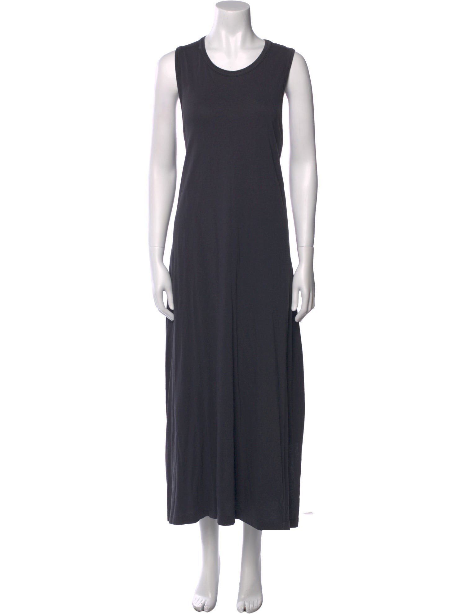 6397 Scoop Neck Long Dress