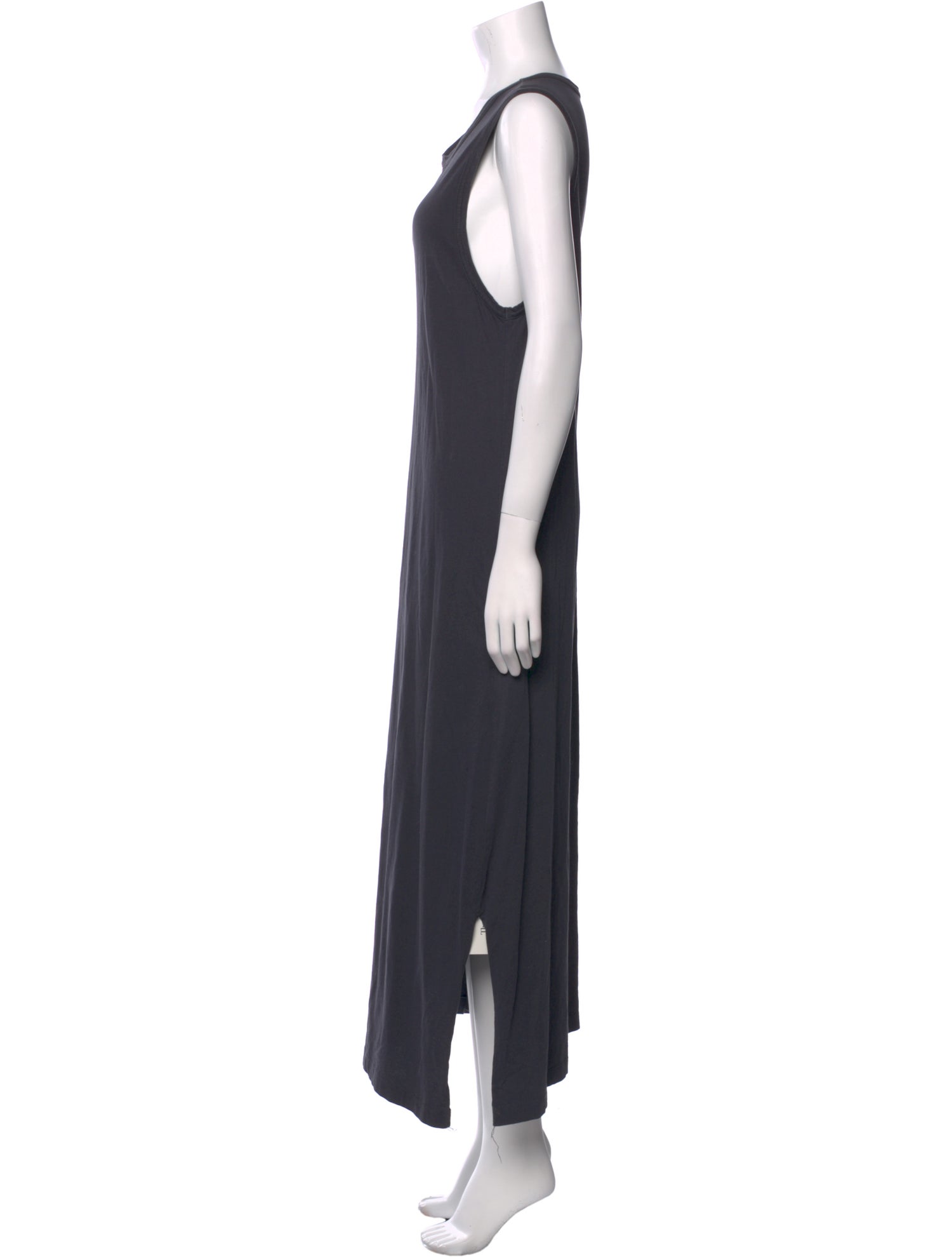 6397 Scoop Neck Long Dress