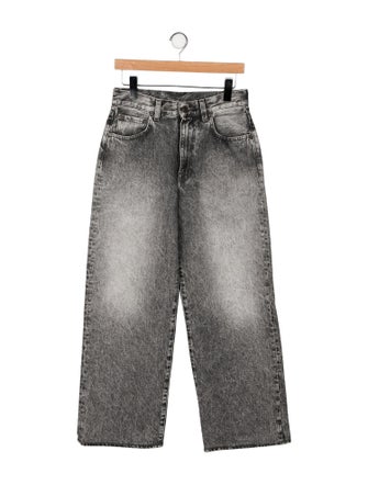 6397 High-Rise Wide Leg Jeans