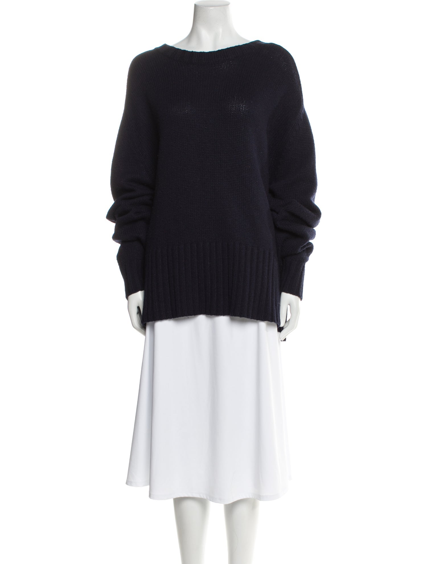 6397 Cashmere Bateau Neckline Sweater