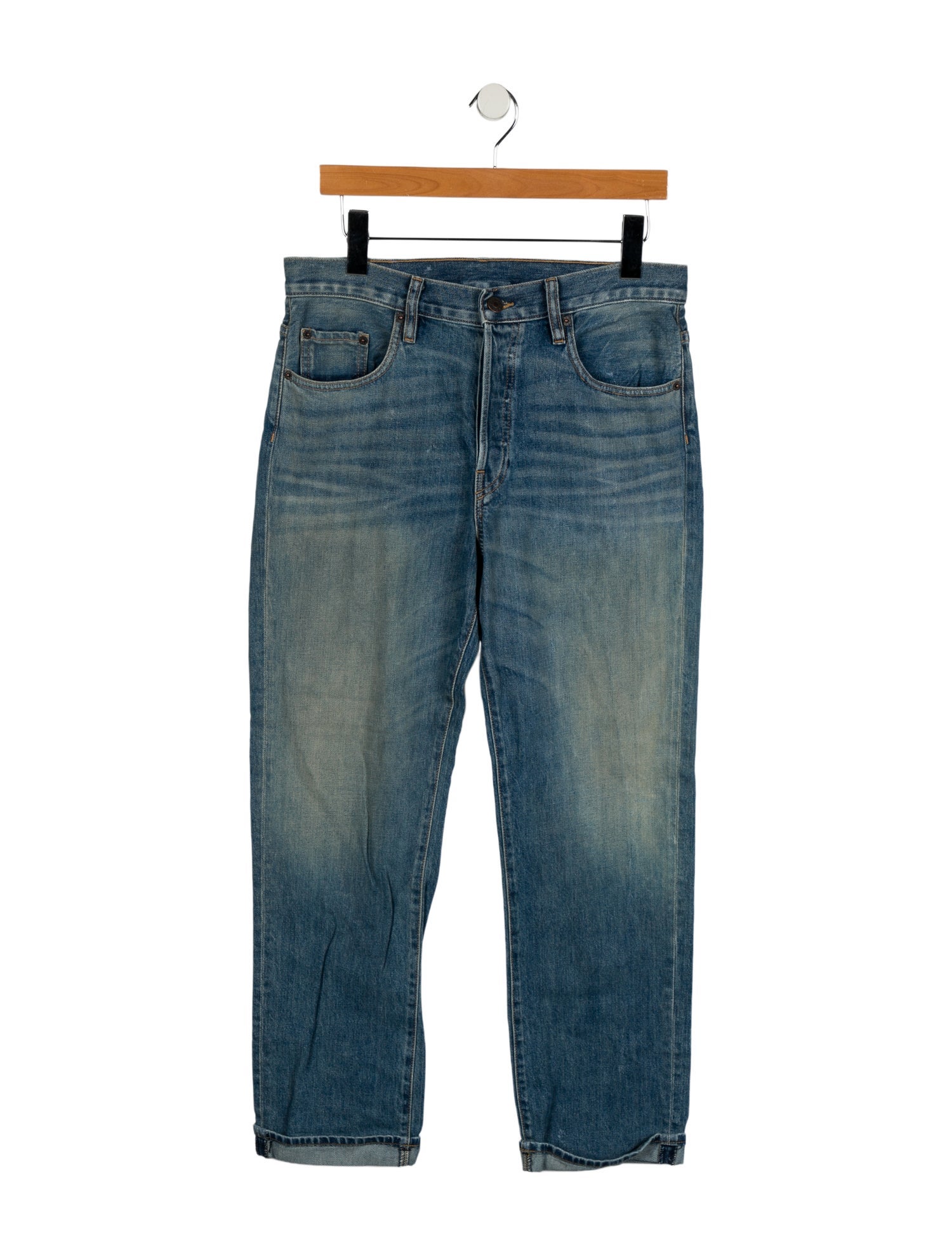 6397 Mid-Rise Straight Leg Jeans