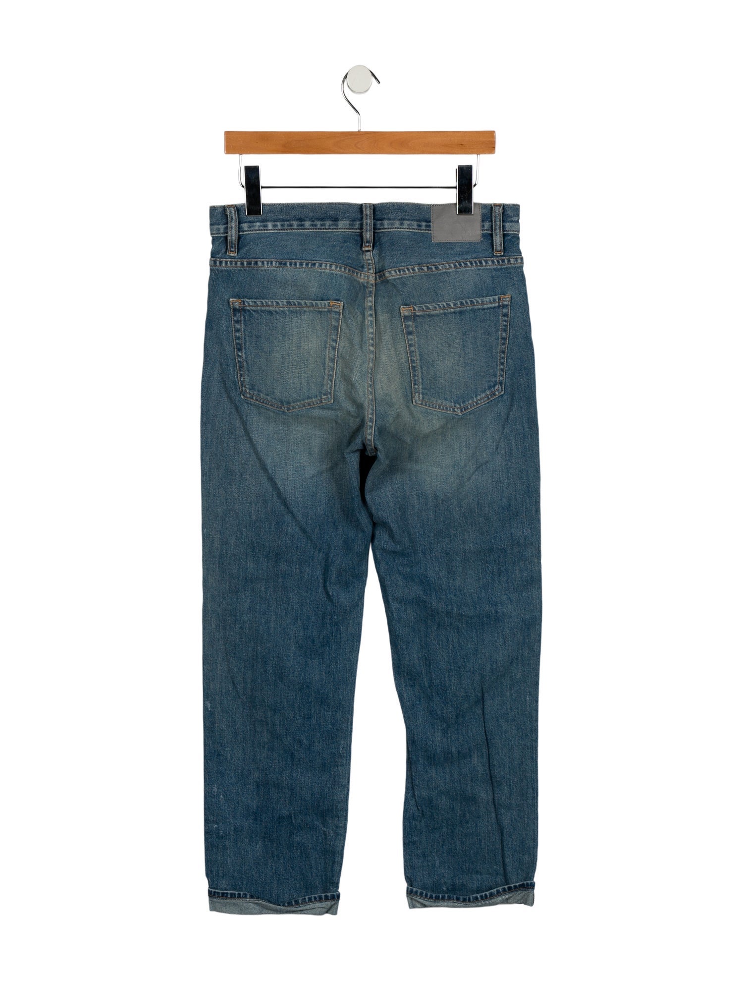 6397 Mid-Rise Straight Leg Jeans