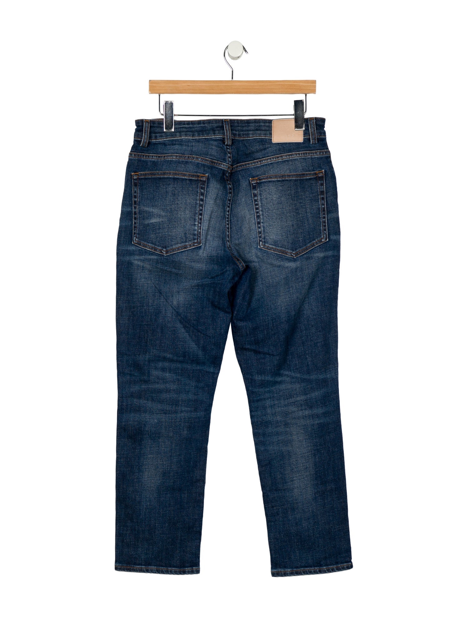 6397 High-Rise Straight Leg Jeans