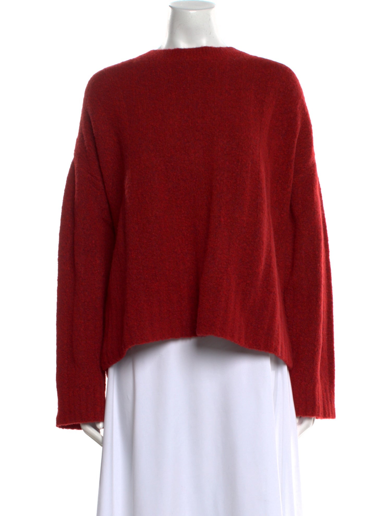 6397 Merino Wool Bateau Neckline Sweater