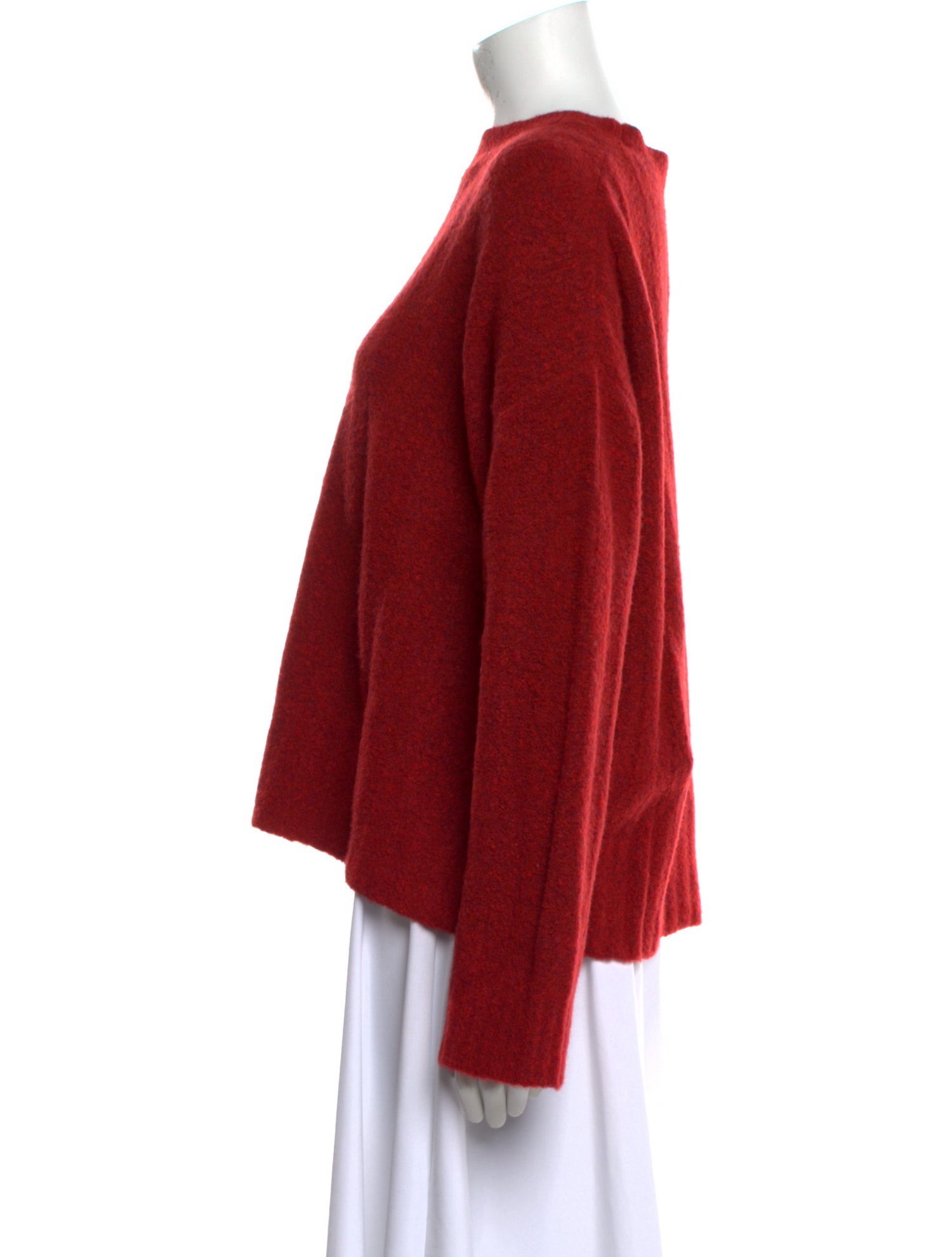 6397 Merino Wool Bateau Neckline Sweater