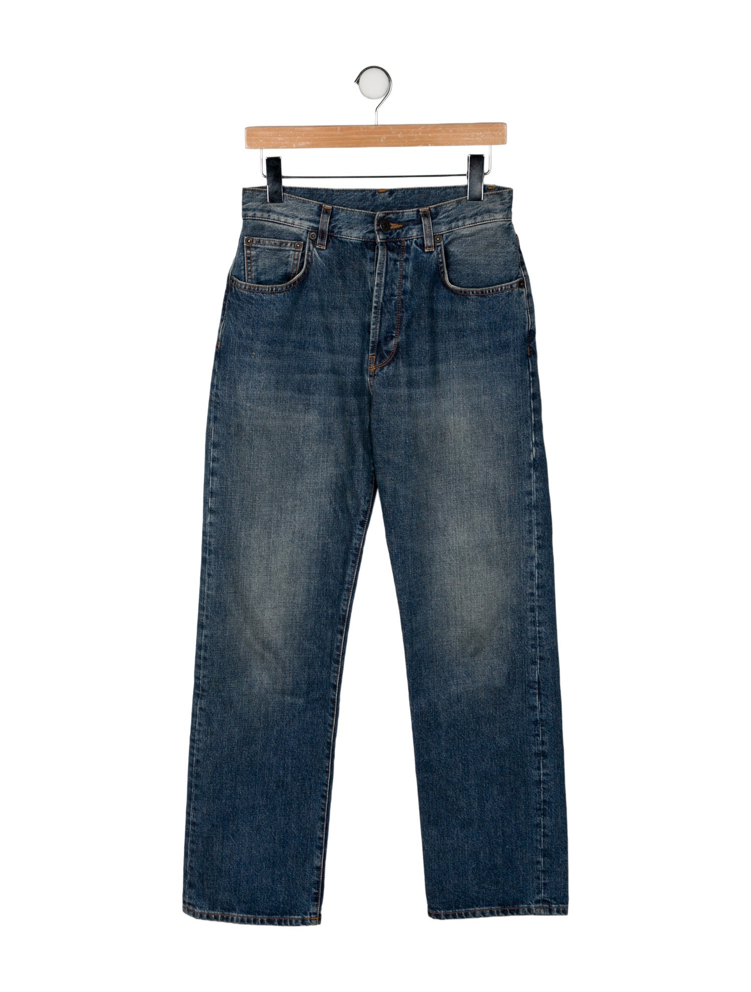 6397 High-Rise Straight Leg Jeans